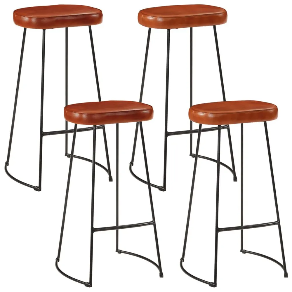 5 pcs conj. de bar madeira de mangueira áspera maciç e metálico