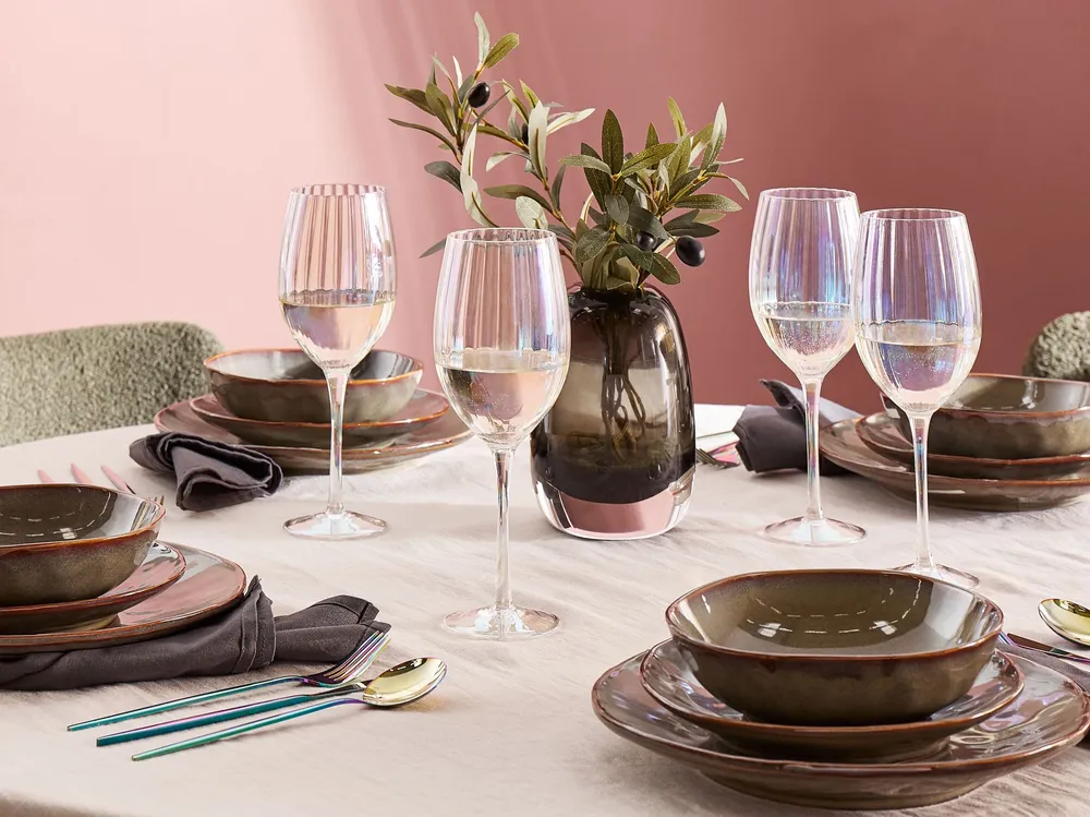 Wine Glasses MORGANITE Set 4 Nítido