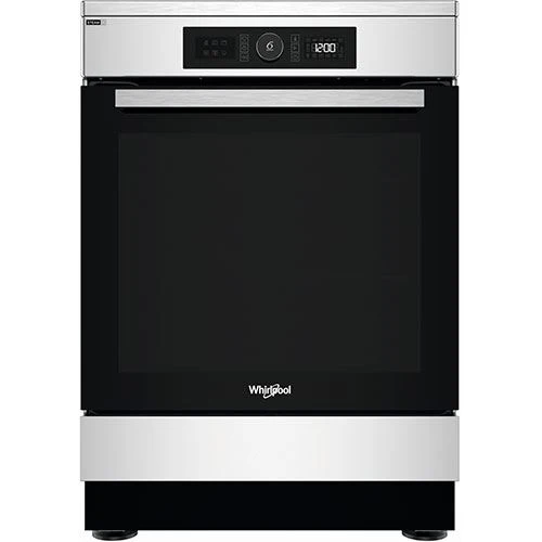 Fogão Elétrico Whirlpool WS68IQ8APX/E | 85x60x60 cm | 3 Zonas | ço Inoxidável da Série Avançada