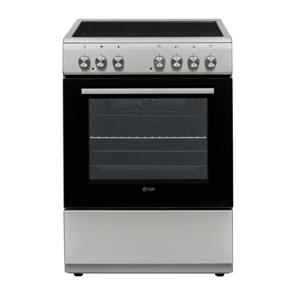 Processador de Alimentos Fogão Elétrico VOX CHT6205IX | Forno Elétrico, 69L, Inox